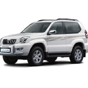 شیشه پرادو دو درب